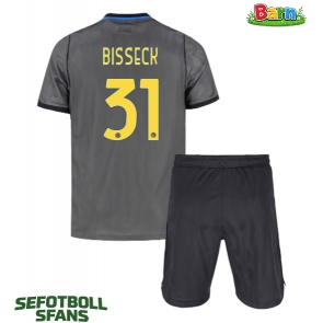 Inter Milan Yann Bisseck #31 Tredjeställ Barn 2026-27 Kortärmad (+ Korta byxor)